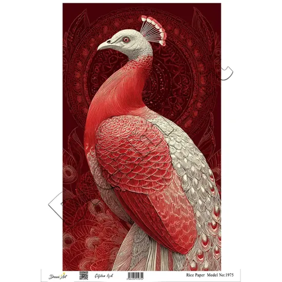 Model 1975 DreamArt Pirinç Dekopaj Kağıdı