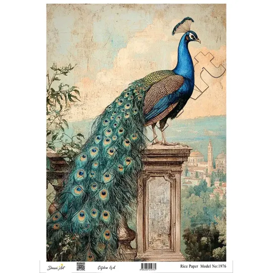 Model 1976 DreamArt Pirinç Dekopaj Kağıdı