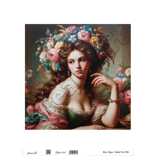 Model 1981 DreamArt Pirinç Dekopaj Kağıdı