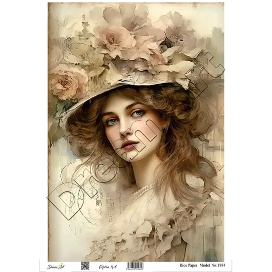 Model 1984 DreamArt Pirinç Dekopaj Kağıdı