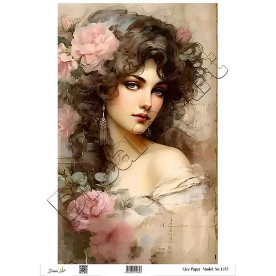Model 1985 DreamArt Pirinç Dekopaj Kağıdı