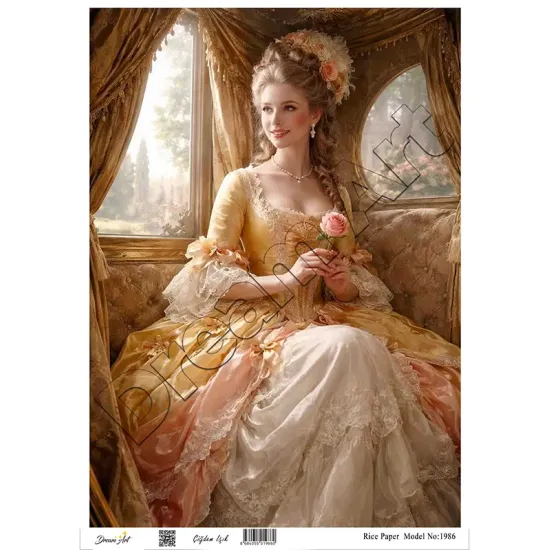 Model 1986 DreamArt Pirinç Dekopaj Kağıdı