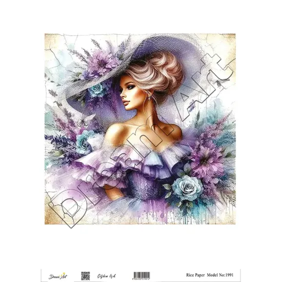 Model 1991 DreamArt Pirinç Dekopaj Kağıdı