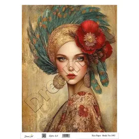 Model 1993 DreamArt Pirinç Dekopaj Kağıdı