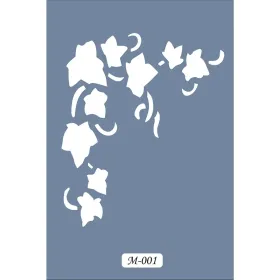 M01 7x10 M Serisi Yaprak Stencil