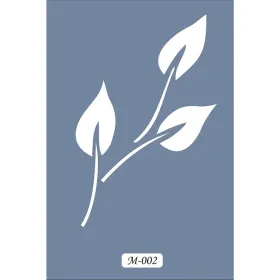 M02 7x10 M Serisi Yaprak Stencil