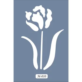 M10 7x10 M Serisi Lale Stencil