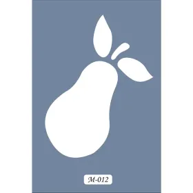 M12 7x10 M Serisi Armut Stencil