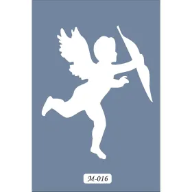 M16 7x10 M Serisi Melek Stencil