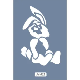 M22 7x10 M Serisi Tavşan Stencil