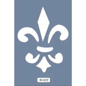 M28 7x10 M Serisi Zambak Stencil