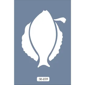 M39 7x10 M Serisi Balık Stencil