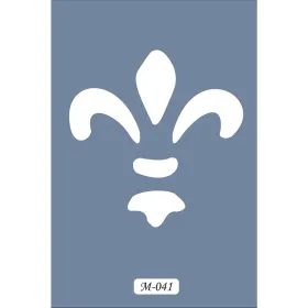 M41 7x10 M Serisi Zambak Stencil