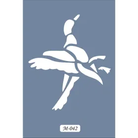 M42 7x10 M Serisi Kuş Stencil