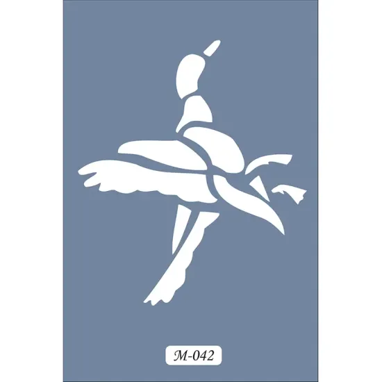 M42 7x10 M Serisi Kuş Stencil