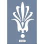 M45 7x10 M Serisi Dekoratif Motif Stencil