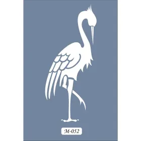 M52 7x10 M Serisi Kuş Stencil