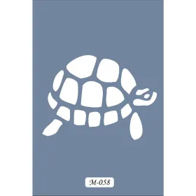 M58 7x10 M Serisi Kaplumbağa Stencil