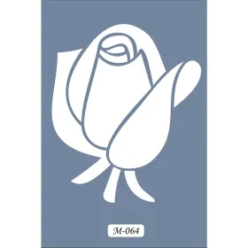 M64 7x10 M Serisi Gül Stencil