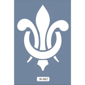 M62 7x10 M Serisi Zambak Stencil