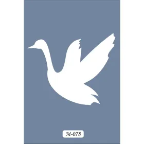 M78 7x10 M Serisi Kuş Stencil