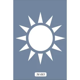 M83 7x10 M Serisi Güneş Stencil
