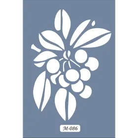 M86 7x10 M Serisi Yaprak Stencil