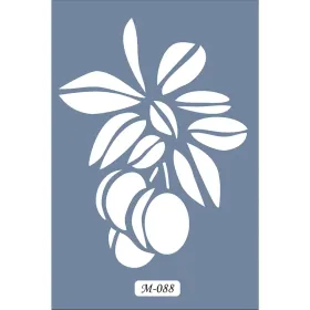 M88 7x10 M Serisi Zeytin Dalı Stencil