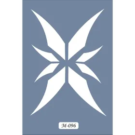 M96 7x10 M Serisi Geometrik Stencil