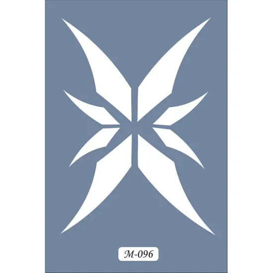 M96 7x10 M Serisi Geometrik Stencil