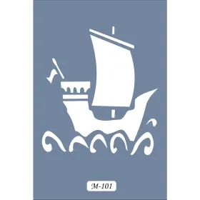 M101 7x10 M Serisi Gemi Stencil