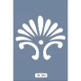 M104 7x10 M Serisi Floral Simetri Stencil