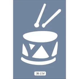 M114 7x10 M Serisi Davul Stencil