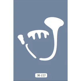 M115 7x10 M Serisi Mantar Stencil