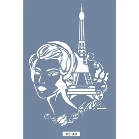 WC8  Woman Collection Paris Kadın A4 Stencil