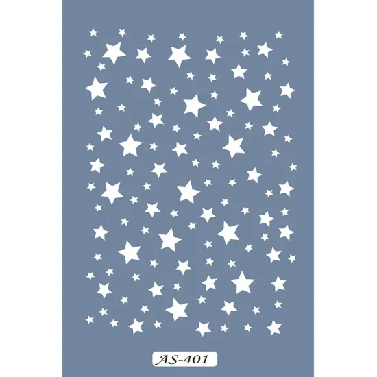 AS401 Yıldız Model A4 Stencil