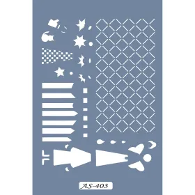 AS403 Bahçe Moda Model A4 Stencil