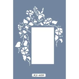 AS409 Çerçeve Model A4 Stencil