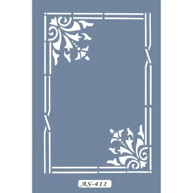 AS411 Çerçeve Model A4 Stencil