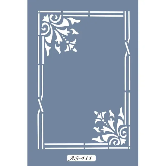 AS411 Çerçeve Model A4 Stencil