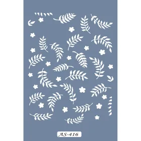 AS416 Yaprak Model A4 Stencil