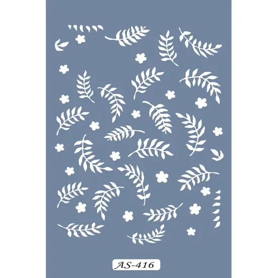 AS416 Yaprak Model A4 Stencil
