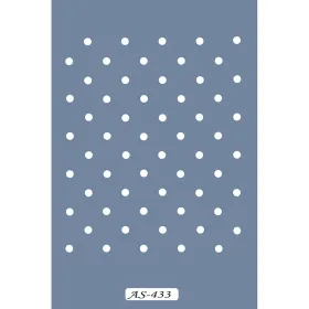 AS433 Puantiye Model A4 Stencil