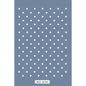 AS434 Puantiye Model A4 Stencil