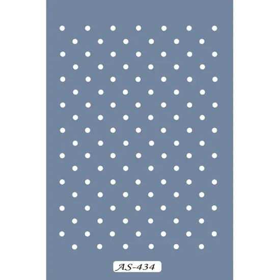 AS434 Puantiye Model A4 Stencil