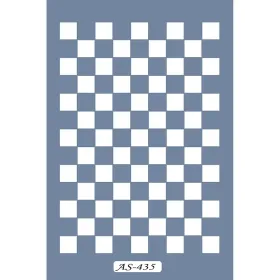 AS435 Dama Model A4 Stencil