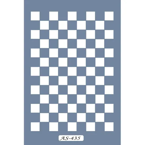 AS435 Dama Model A4 Stencil