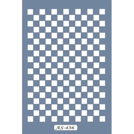 AS436 Dama Model A4 Stencil