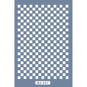 AS437 Dama Model A4 Stencil