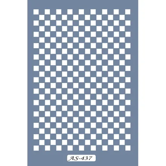 AS437 Dama Model A4 Stencil